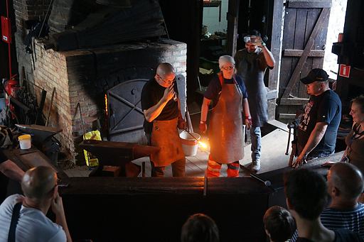 Forging exhibition in Wojciechów